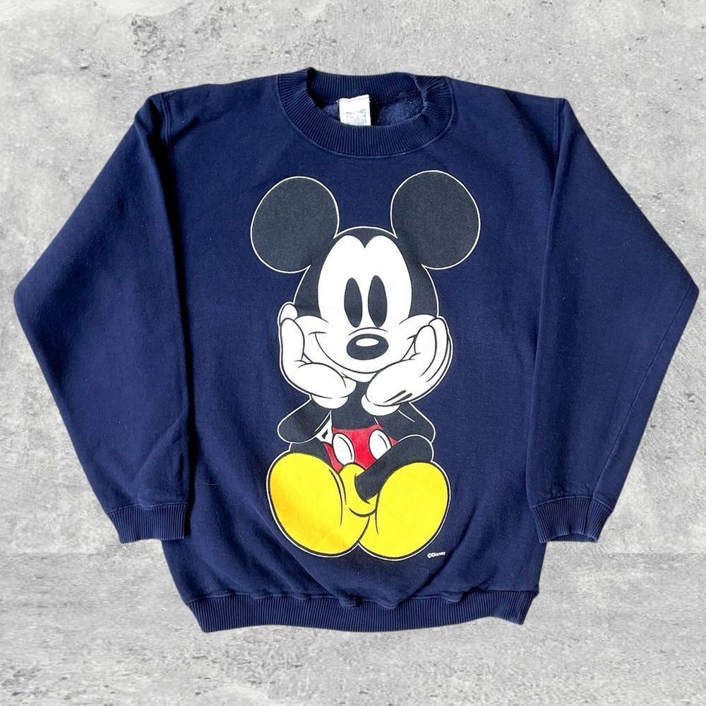 Mickey Mouse 1990s Mickey Unlimited Disney Crewneck Sweatshirt M
